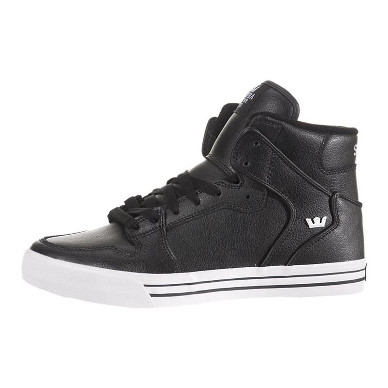 Zapatillas Altas Supra Argentina Mujer - VAIDER Negras (BVOEP-3806)